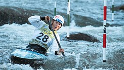 Campionati del mondo di slalom di canoa ICF 2019 035 - Eva Říhová.jpg