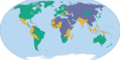 2021 Freedom House world map.png