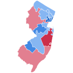 New Jersey's results 2022 U.S. House elections in New Jersey.svg