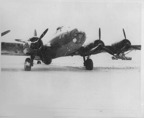 30th Bombardment Squadron B-17E at Amchatka Army Airfield, Alaska