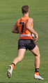 Rhys Palmer playing for Greater Western Sydney in 2012