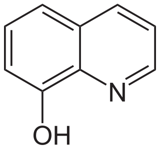 <span class="mw-page-title-main">8-Hydroxyquinoline</span> Chemical compound