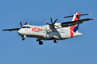 <span class="mw-page-title-main">ATR 42</span> Regional turboprop airliner family