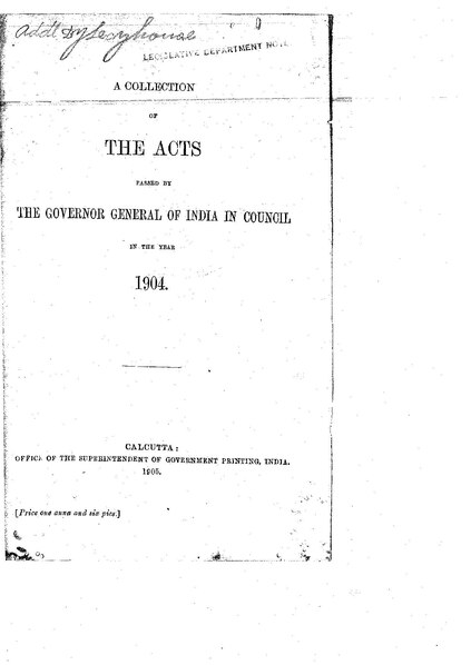 File:A Collection of the Acts passed by the Governor General of India in Council, 1904.pdf