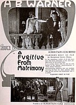 Thumbnail for A Fugitive from Matrimony