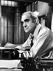 Abe Vigoda, seen here on Barney Miller in 1977, was mistakenly reported as dead many times before his actual death in 2016. Abe Vigoda Fish Barney Miller 1977.JPG