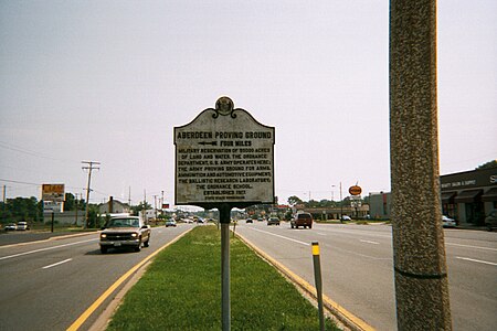 Aberdeen Proving Ground Plaque