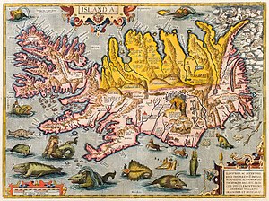 Карта Исландии эпохи народовластия