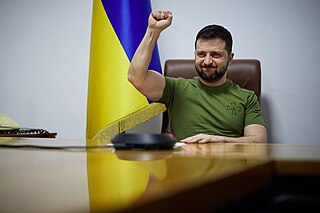 <span class="mw-page-title-main">Speeches by Volodymyr Zelenskyy during the Russian invasion of Ukraine</span>