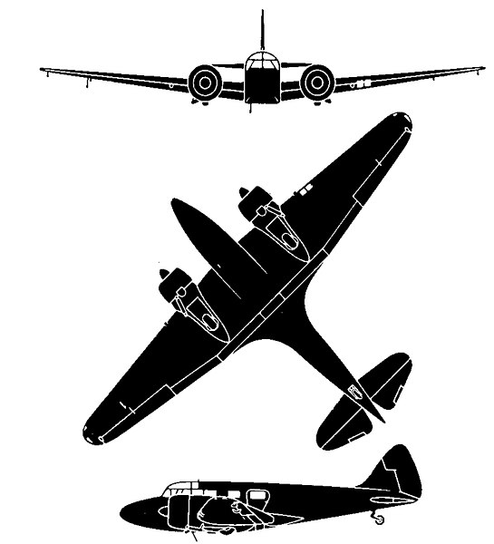 File:Airspeed Oxford AS10 3-view silhouette.jpg