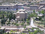 Άποψη της εκκλησίας του Αγίου Μιχαήλ από την Κολεγιακή εκκλησία