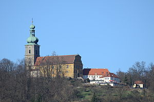 Mariahilfberg with the pilgrimage church