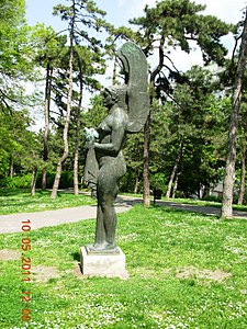 Anđeo smrti na Kalemegdanu, Beograd (1911)
