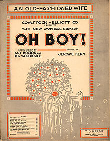 Sheet music cover An Old-Fashioned Wife cover.jpg