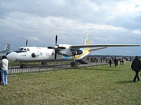 Ан-26 «Vita» на выставке авиатехники «Radom Air Show-2007»