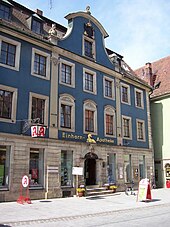 Das Apothekenmuseum in Weißenburg befindet sich im Kellergewölbe des Blauen Hauses