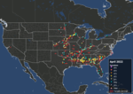 Thumbnail for List of United States tornadoes in April 2022