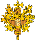 Coat of arms of France.