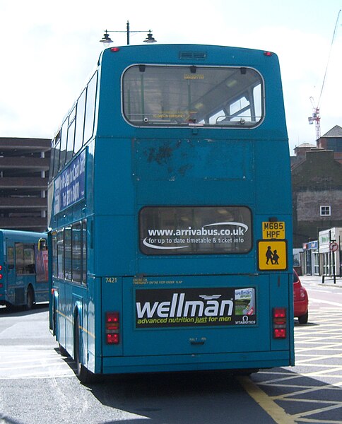 File:Arriva bus 7421 Volvo Olympian East Lancs E Type M685 HPF in Newcastle 9 May 2009 pic 2.jpg