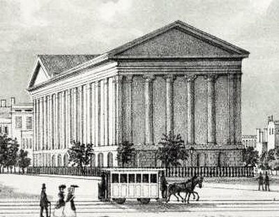 The Astor Opera House in 1850