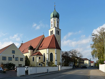 Augsburg Bürgermeister Widmeier Straße 10 Kirche Sankt Georg