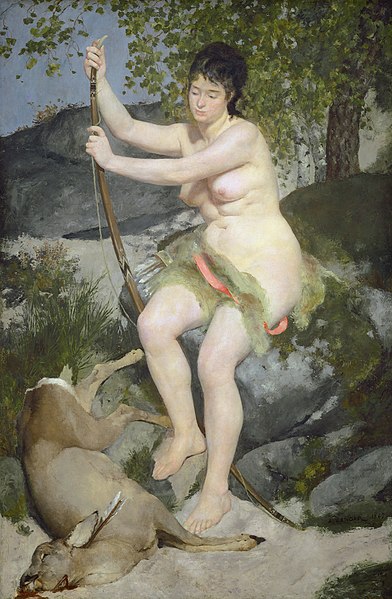 File:Auguste Renoir, Diana, 1867, NGA 46680.jpg