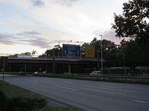 Bundesautobahn 672: Verlauf, Geschichte, Ausbau