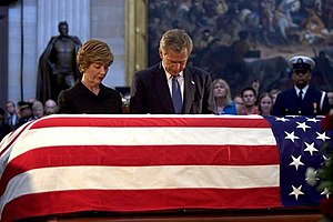 Death And State Funeral Of Ronald Reagan