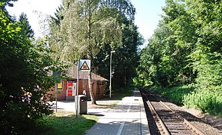 <span class="mw-page-title-main">Sierksdorf station</span> Railway station in Sierksdorf, Germany