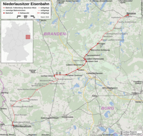 Ilustracja poglądowa artykułu Linia kolejowa Falkenberg - Beeskow West