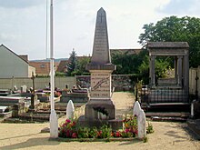 Baillet-en-France (95), monument aux morts, au cimetière, rue Choiseul.jpg