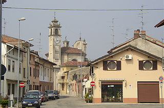 Balzola Comune in Piedmont, Italy