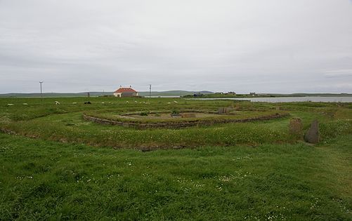 Vista de les estructures (casa núm. 8)