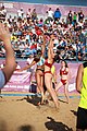 Deutsch: Beachhandball bei den Olympischen Jugendspielen 2018 in Buenos Aires; Tag 7, 13. Oktober 2018; Mädchen, Finale Argentinien-Croatien 2:0 English: Beach handball at the 2018 Summer Youth Olympics in Buenos Aires at 13 October 2018 – Girls Gold Medal Match – Argentina-Croatia 2:0 Español: Handball de playa en los Juegos Olimpicos de la Juventud Buenos Aires 2018 en 13 de octubre de 2018 – Partido por la medalla de oro femenino - Argentina-Croacia 2:0