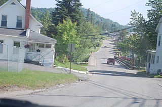 <span class="mw-page-title-main">Beecher Falls, Vermont</span> Census-designated place in Vermont, United States