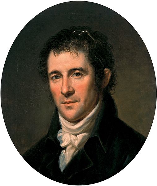 Latrobe, c. 1804. Portrait by Charles Willson Peale.