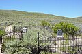 Graves at the Bodie Boot Hill.