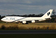 Boeing 747-300 der PIA im Jahr 2005