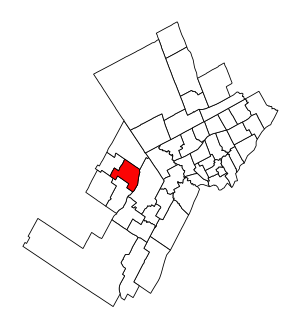 Brampton Centre Federal electoral district in Ontario, Canada