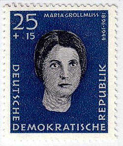 Mariya Qrolmusets, GDR markasında (1959)