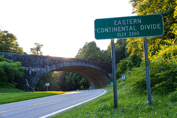 NC 80 at Buck Creek Gap