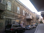 Улица Алимардан-бек Топчибашева в Баку
