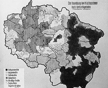 Planned resettlements in Reichsgau Wartheland. Bundesarchiv Bild 137-064356, Grafik, Ansiedlung im Wartheland.jpg
