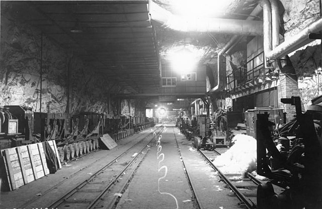 Interior of the tunnels