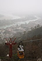 Gondola lift to Mansa Devi Temple