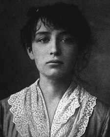 A escultora francesa Camille Claudel.