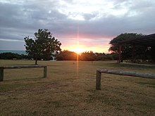 Camp Wall at sunset Camp Wall Sunset.jpg