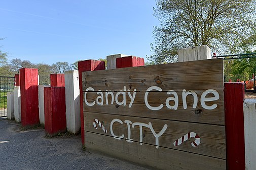 Candy Cane City at Meadowbrook Park, Chevy Chase, MD