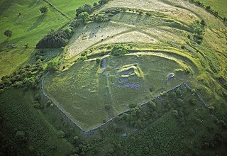 <span class="mw-page-title-main">Castell Dinas</span> Castle in Powys, Wales