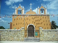 Главная церковь Селестуна, Юкатан